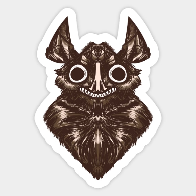 Sharpy Bat Sticker by exeivier